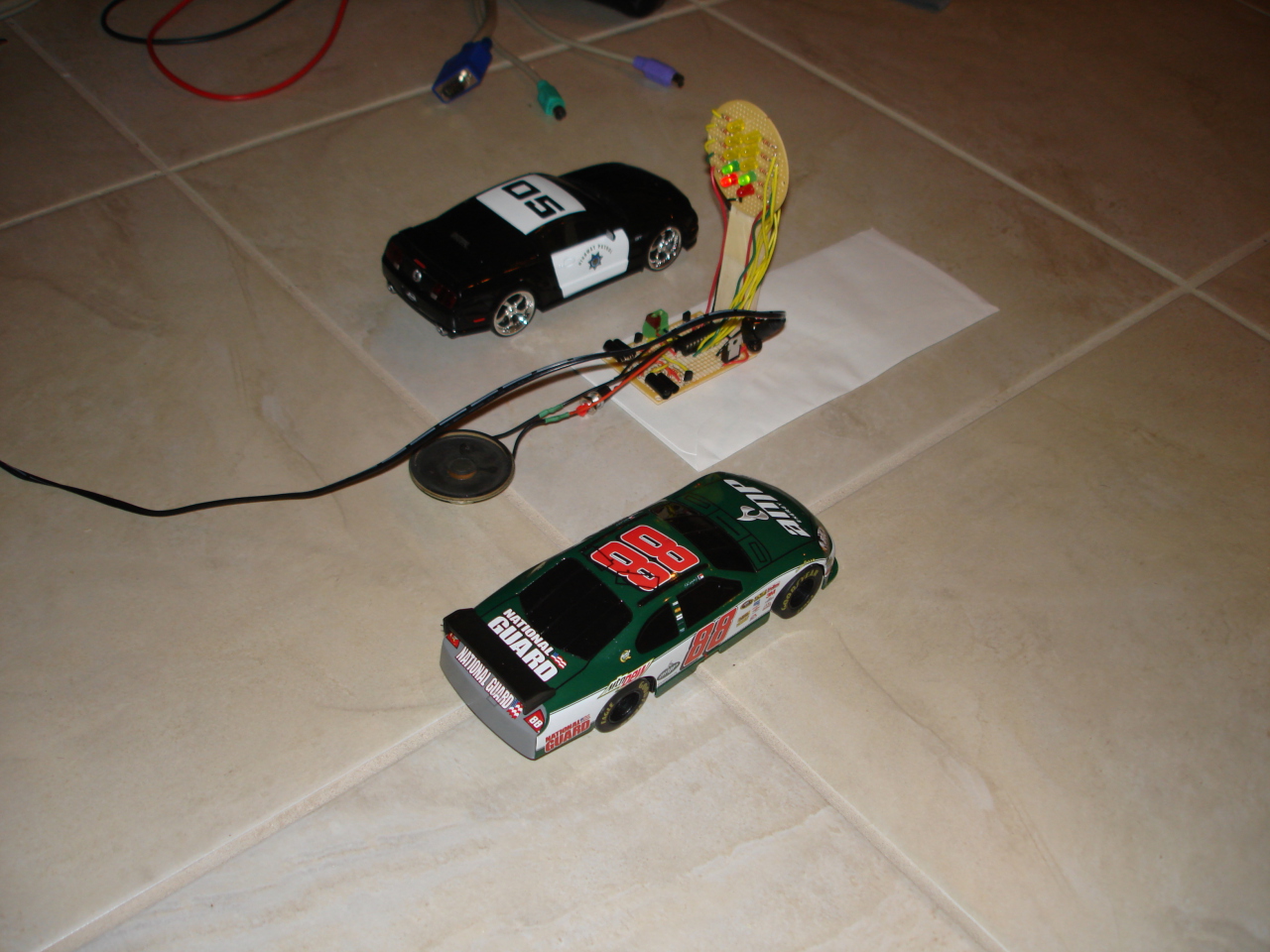 Michael Kohn drag racing tree