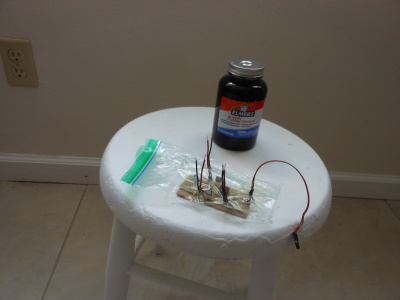Simple IR controlled R/C car circuit for the iced car.
