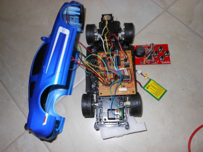 Jada BigTime R/C car with IR circuit