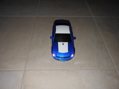 Jada BigTime R/C car assembled with IR