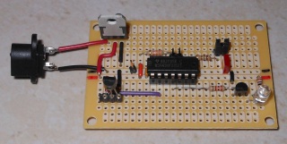 MSP430 / DS18B20 thermometer circuit