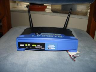 Modded Linksys WRT54G