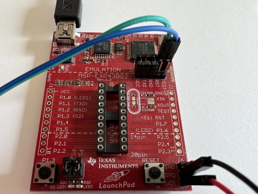 msp430 launchpad debugger