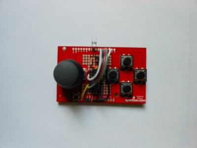 SparkFun joystick circuit