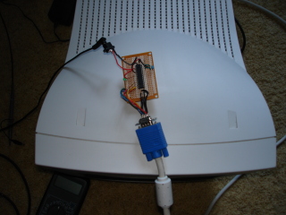 VGA with a Parallax SX microcontroller