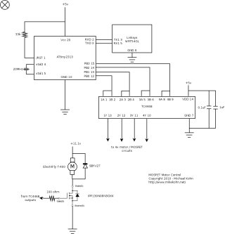 Linksys WRT54G quadcopter schematic