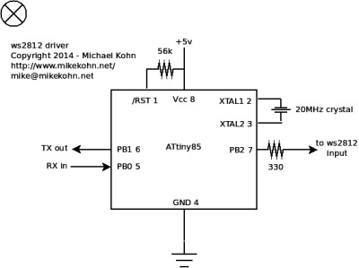 ws2812 schematic