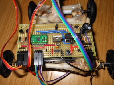 Chicken motorl control circuit.