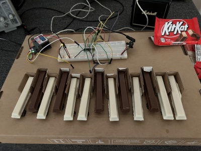 Assembling the keys
