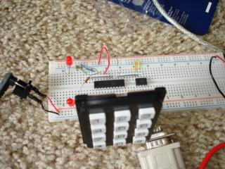 Keypad circuit
