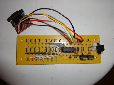 Servo motor controller circuit