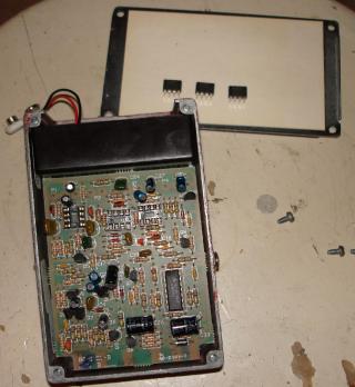 DOD FX70 Metal X pedal circuit with removed opamps