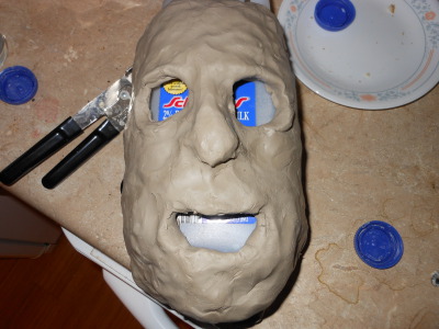 Clay face