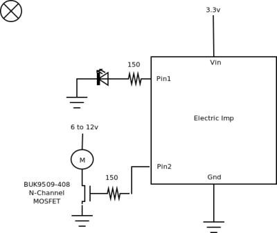 WiFi massager schematic