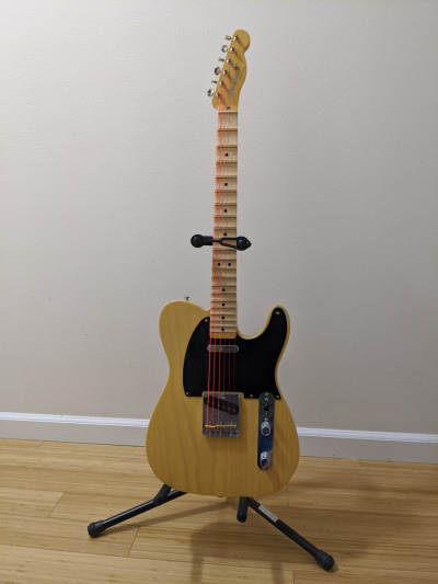 Scalloped Fender Telecaster